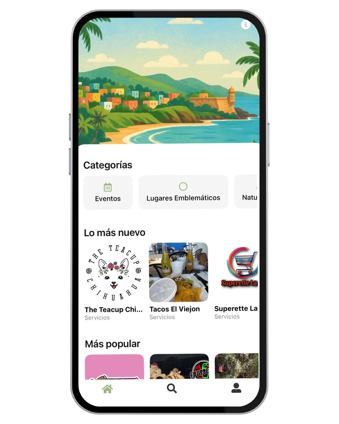 Pantalla principal